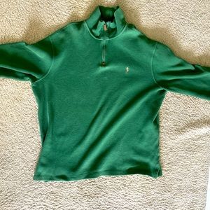 Forest green polo